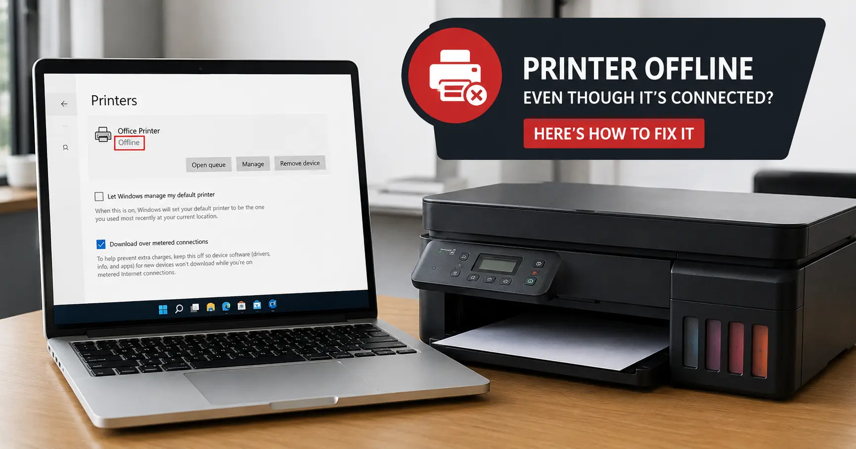 why-is-my-printer-offline-when-connected