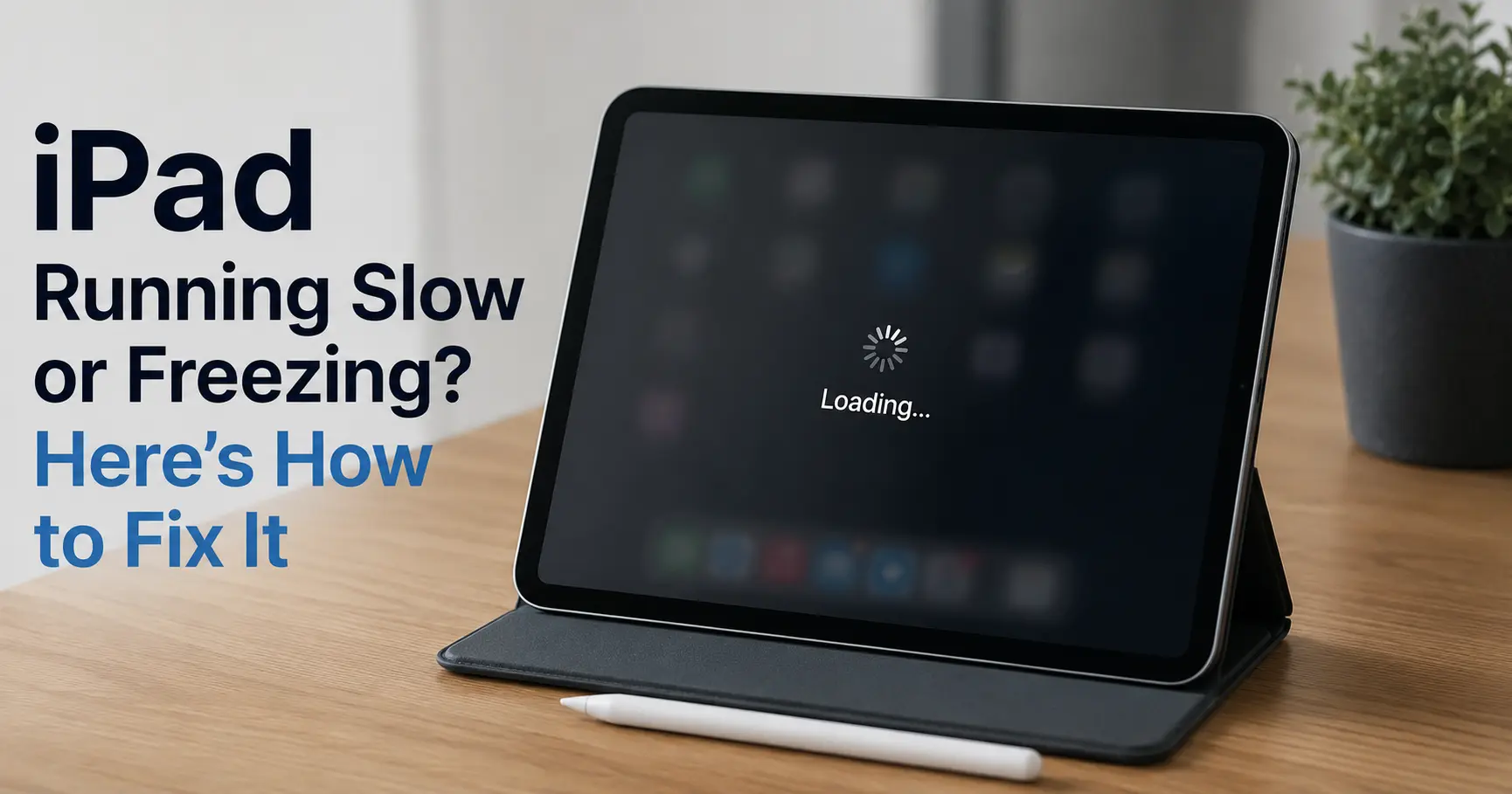 ipad running slow or freezing how to fix
